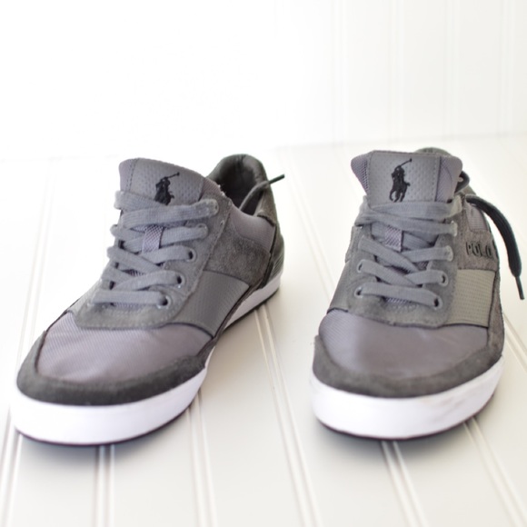 Polo by Ralph Lauren Gray Sneaker - Picture 13 of 16